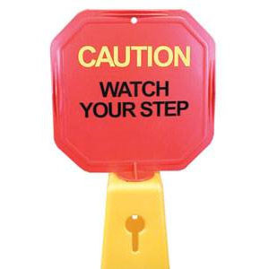 Hurricone Slip Prevention Octagon Warning Sign
